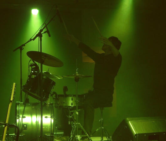 On the drums (3)
